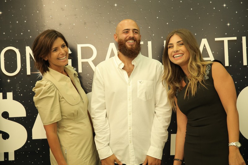 400,000$ winner thanks to BLF, AXA ME and Virgin Radio Lebanon. 